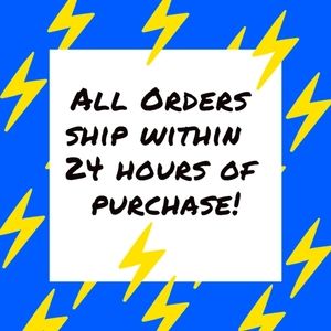 FAST shipping on ALL orders!